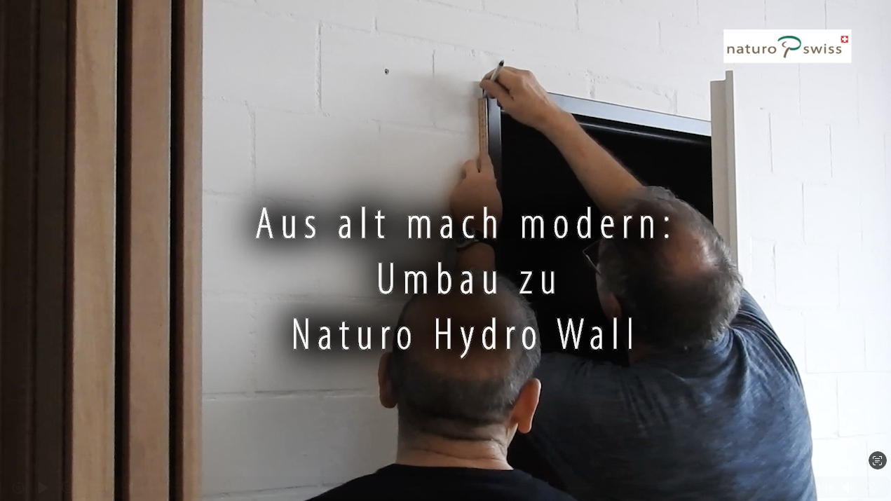 Aus alt mach neu: Umbau zu Hydro Wall